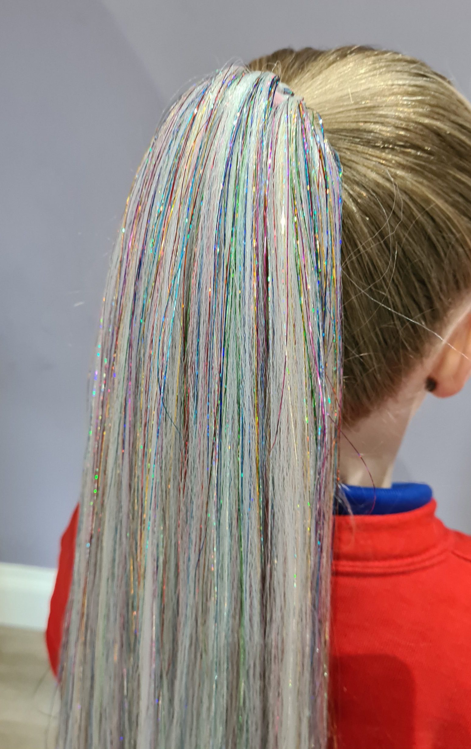 Sparkly Loose Ponytail Multisparkle - Image 4