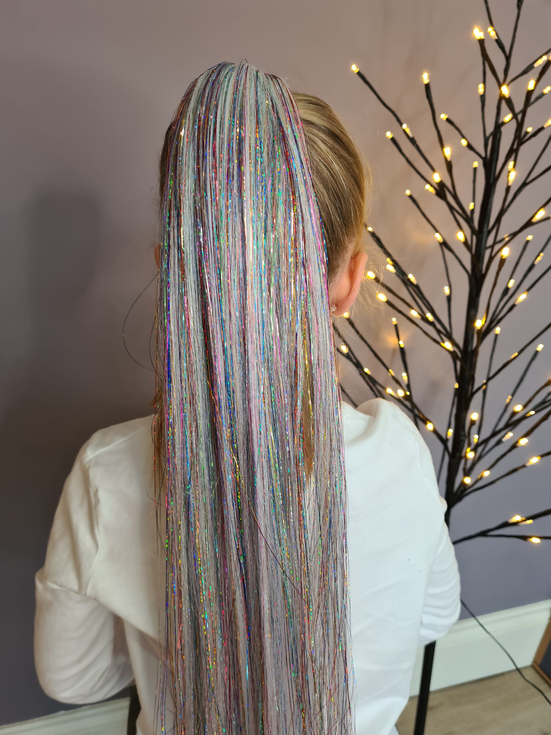 Sparkly Loose Ponytail Multisparkle - Image 6