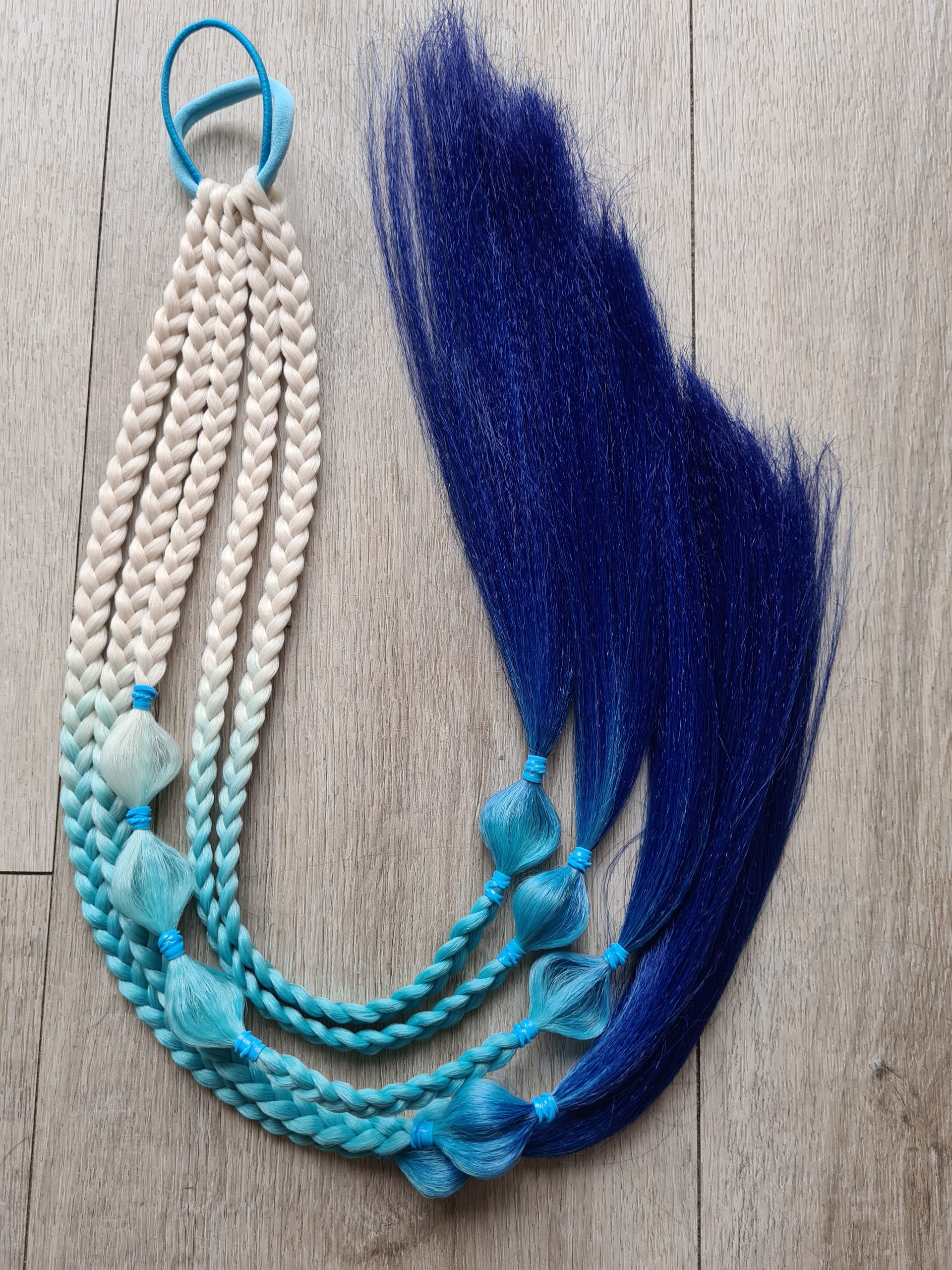 Braided Ponytail Extension Blonde Elsa