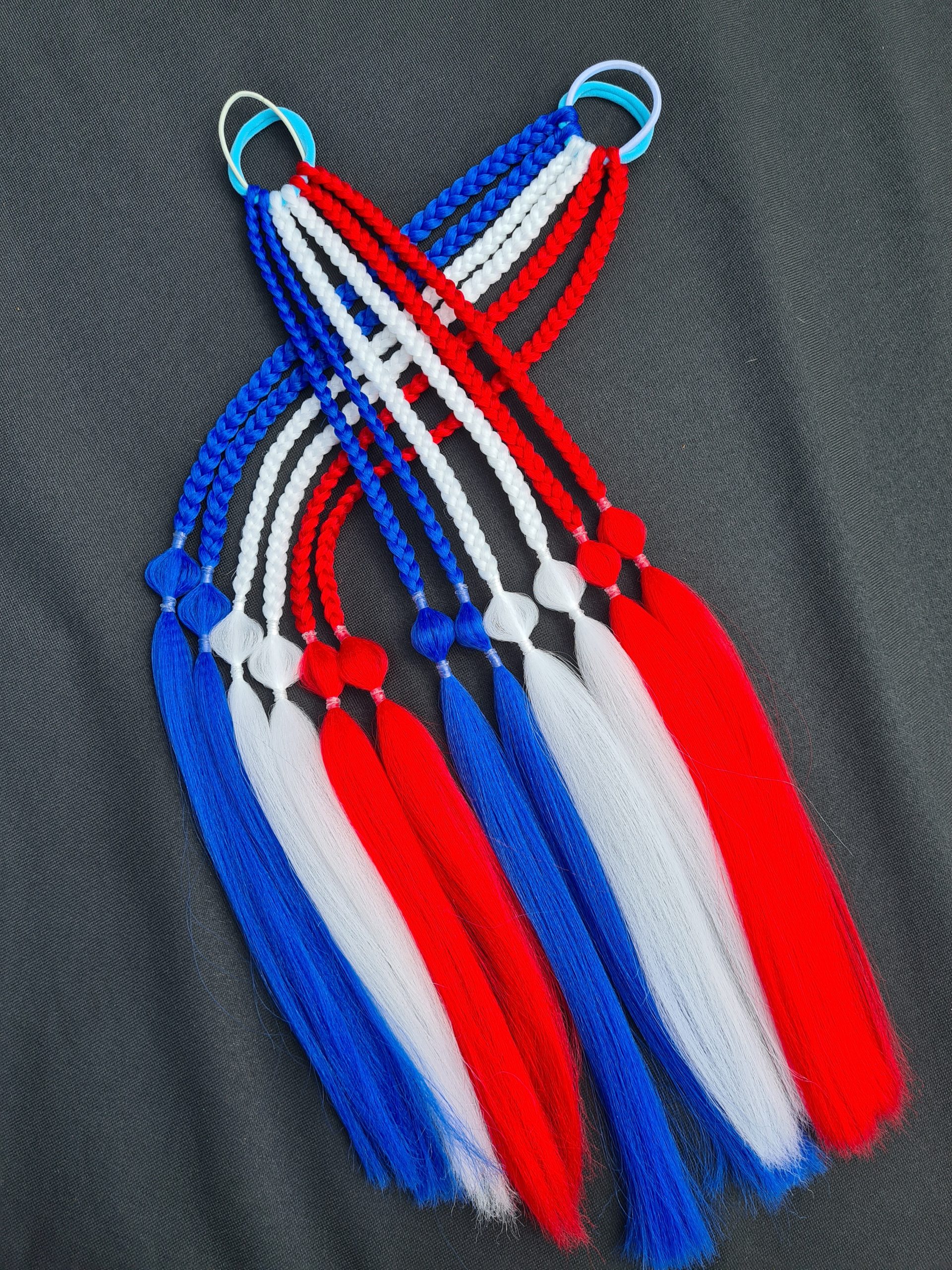 Braided Ponytail Extension Royal